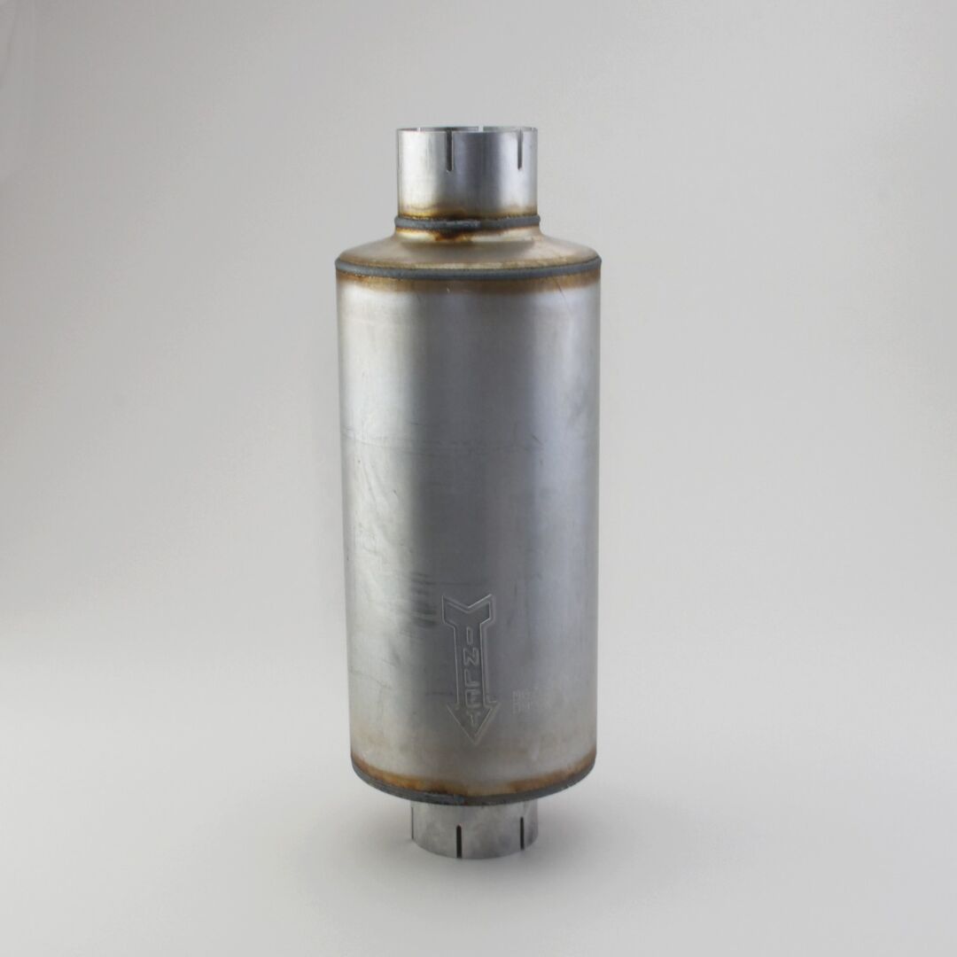 M070028 D/S, Muffler, Round Style 1 | Donaldson