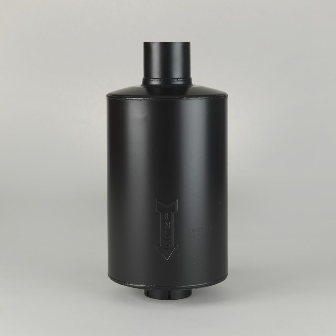 M080018 D/S, Muffler, Round Style 1 | Donaldson