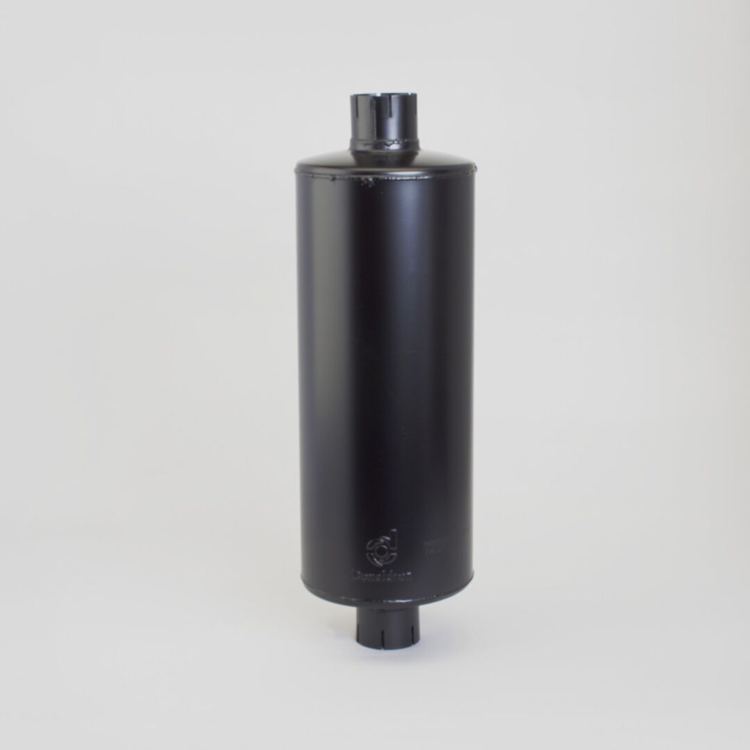 M085407 D/S, Muffler, Round Style 1 | Donaldson