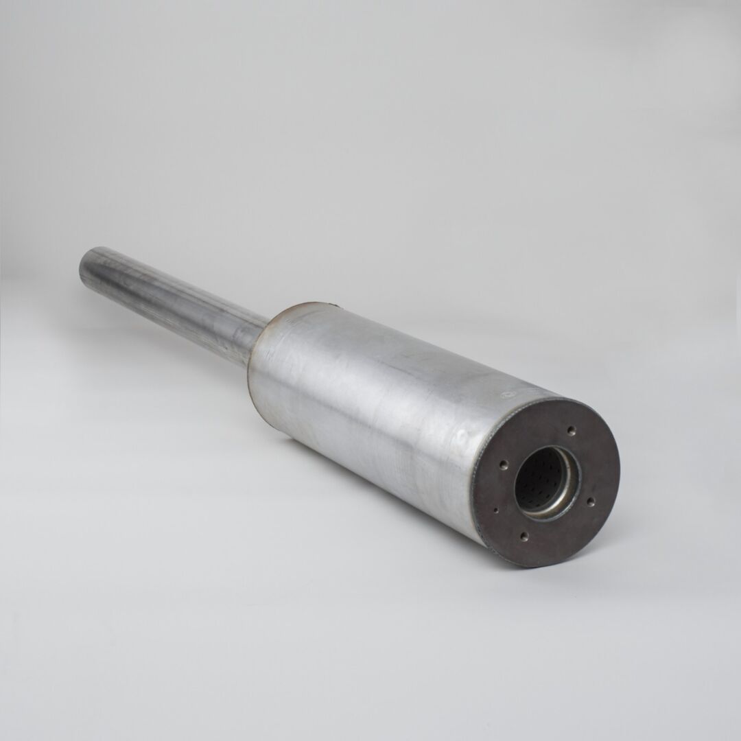 M090095 D/S, Muffler, Round Style 1 | Donaldson