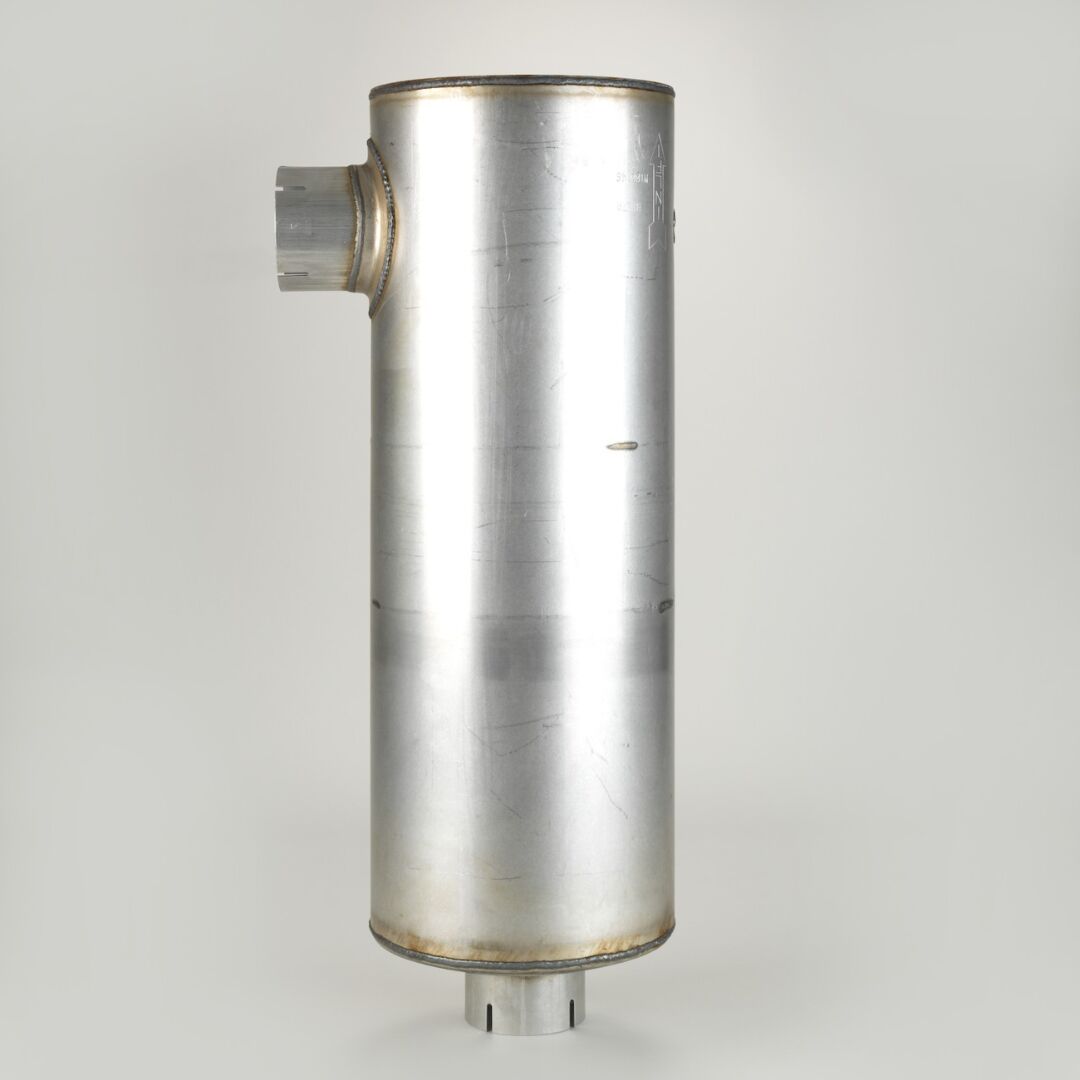 M100146 D/S, Muffler, Round Style 3 | Donaldson