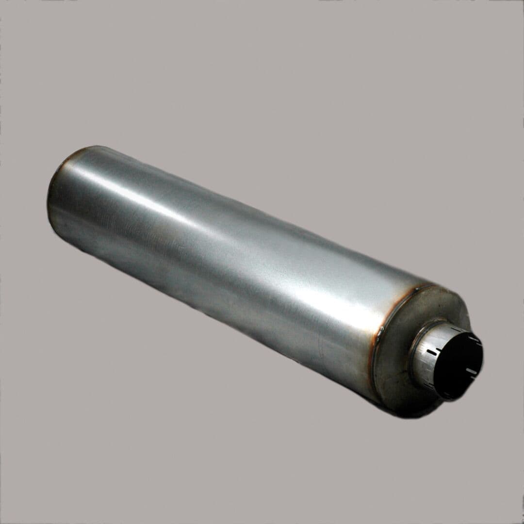 M100580 D/S, Muffler, Round Style 1 | Donaldson