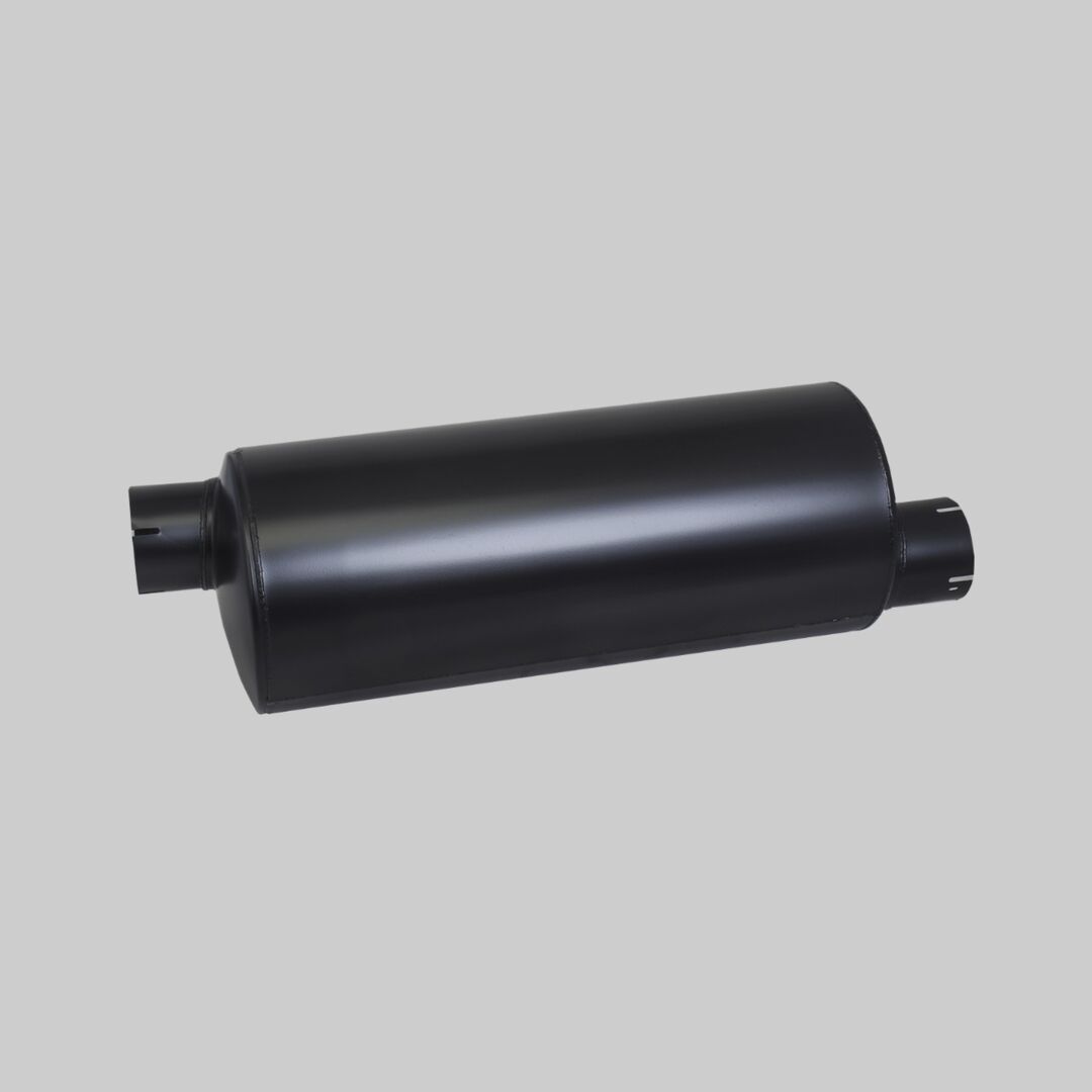 M101168 D/S, Muffler, Round Style 2 | Donaldson