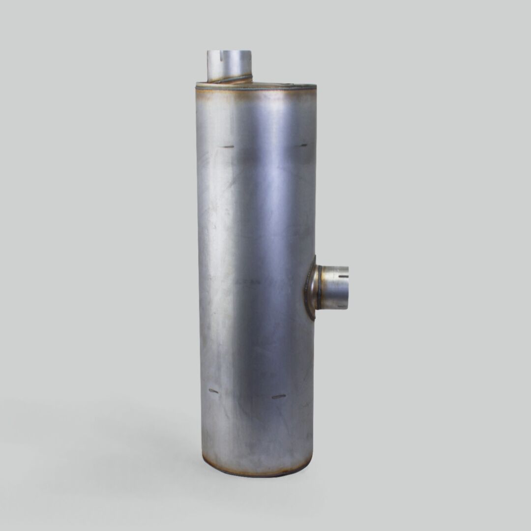 M110148 D/S, Muffler, Round Style 4 | Donaldson