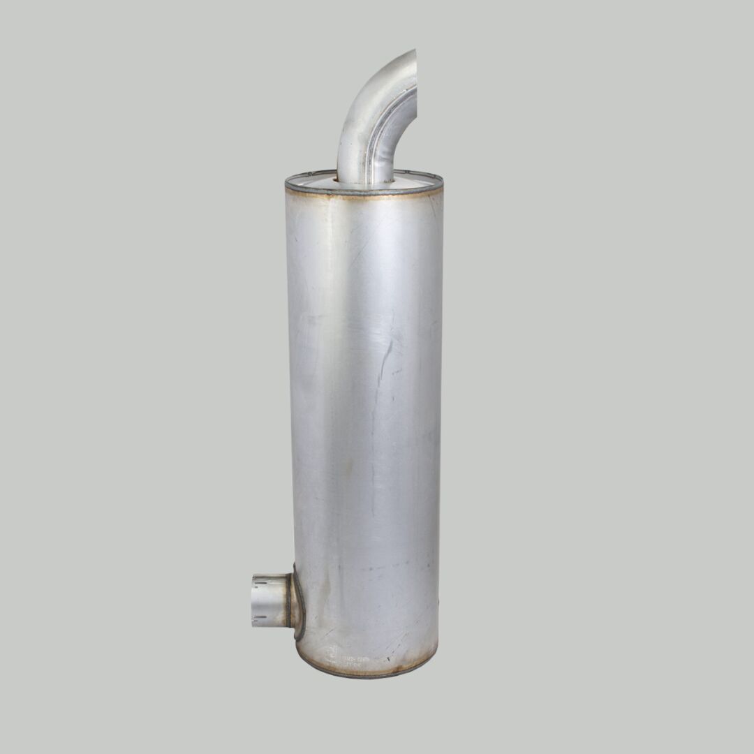 M111024 D/S, Muffler, Round Style 3 | Donaldson