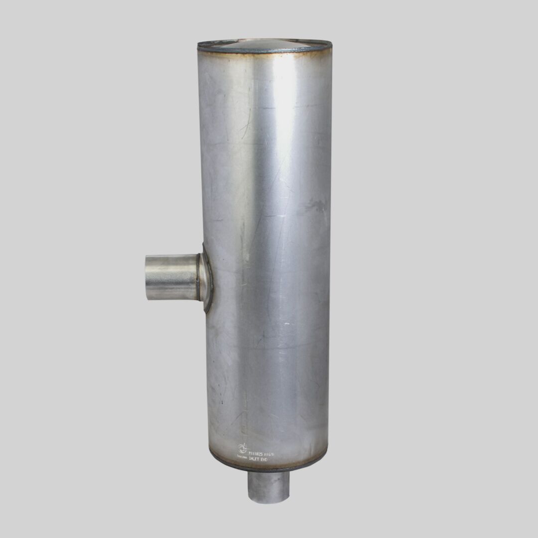 M111025 D/S, Muffler, Round Style 4 | Donaldson