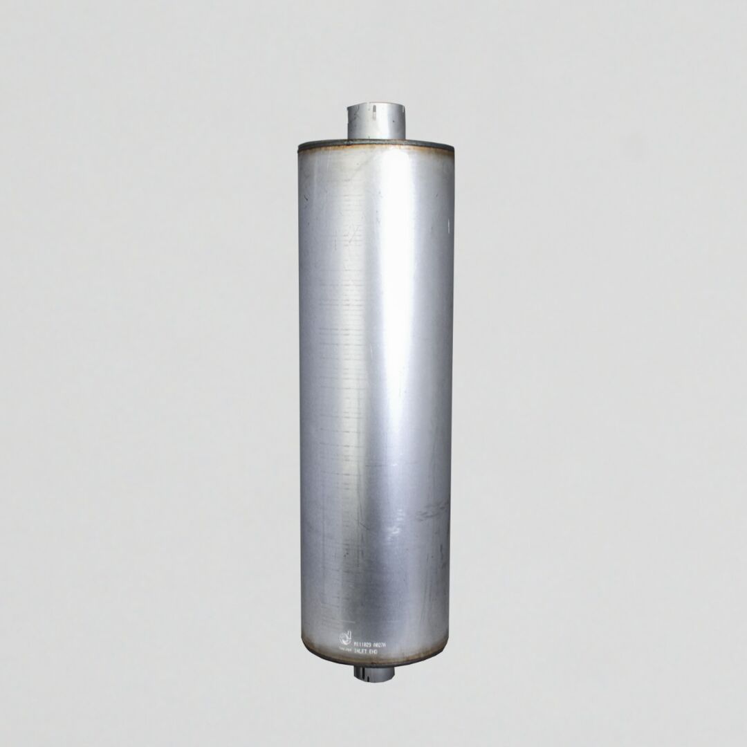 M111029 D/S, Muffler, Round Style 1 | Donaldson