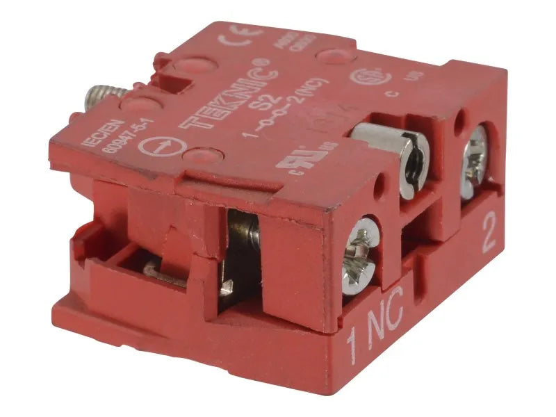 Part Number PTE009 Contact Block Nc Red fits JLG