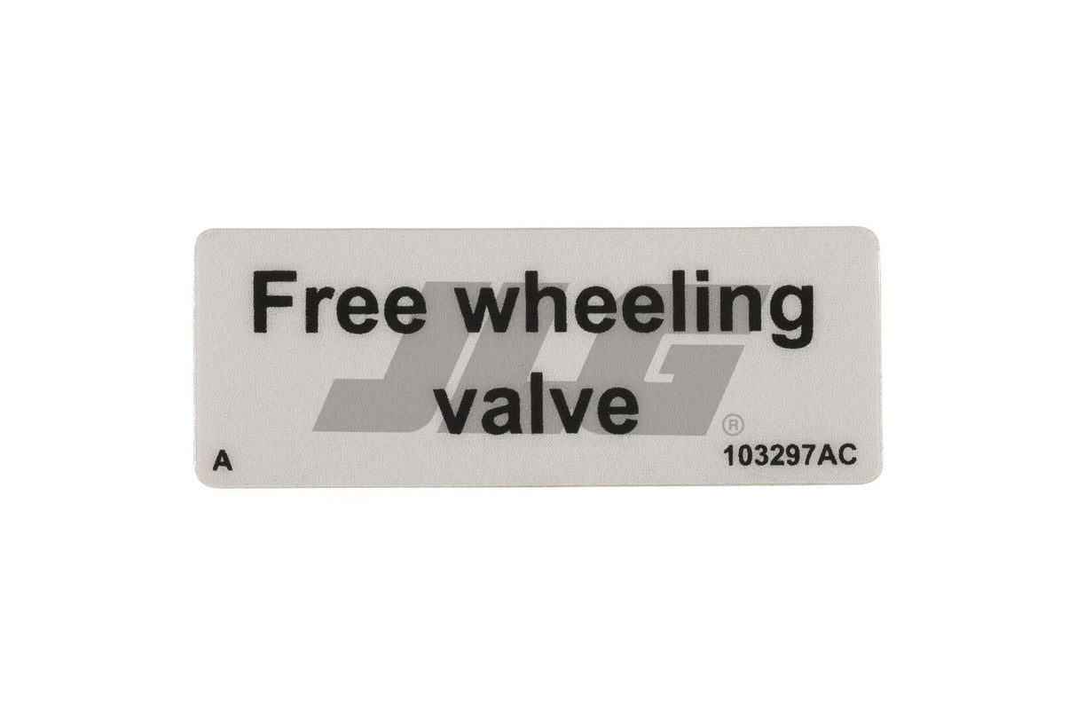 SJ103297 Free Wheel Decal