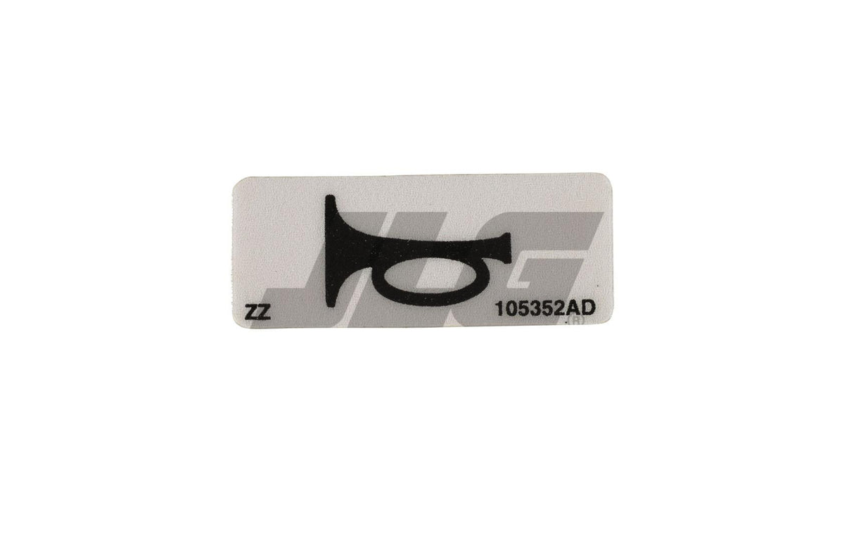 SJ105352 Horn Label