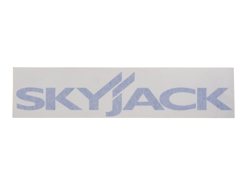 Part Number 129758 Label, Skyjack Sm Blue fits Skyjack
