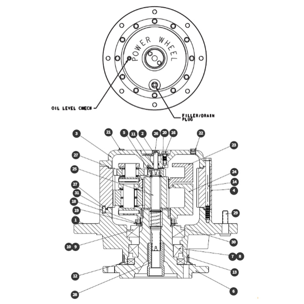 Part Number 0083495-3 Gear Hub- Consign Auburn Gear | Genuine Snorkel