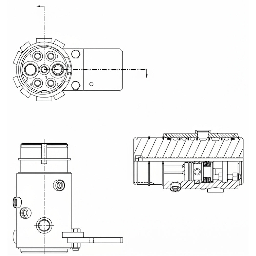 Part Number 0110465 Center Post Manifold | Genuine Snorkel