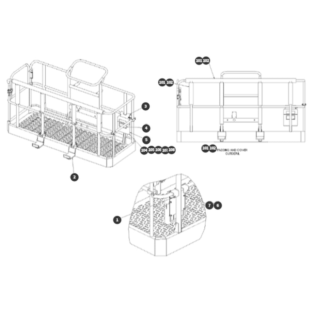 Part Number 0421068 Opt. Glazier Package | Genuine Snorkel