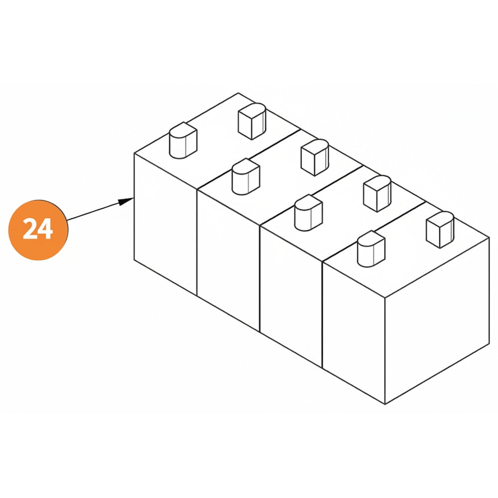 Part Number 068568-000 Battery | Genuine Snorkel