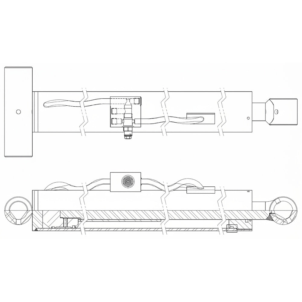 Part Number 116370-000-3 Riser Boom Cylinder | Genuine Snorkel