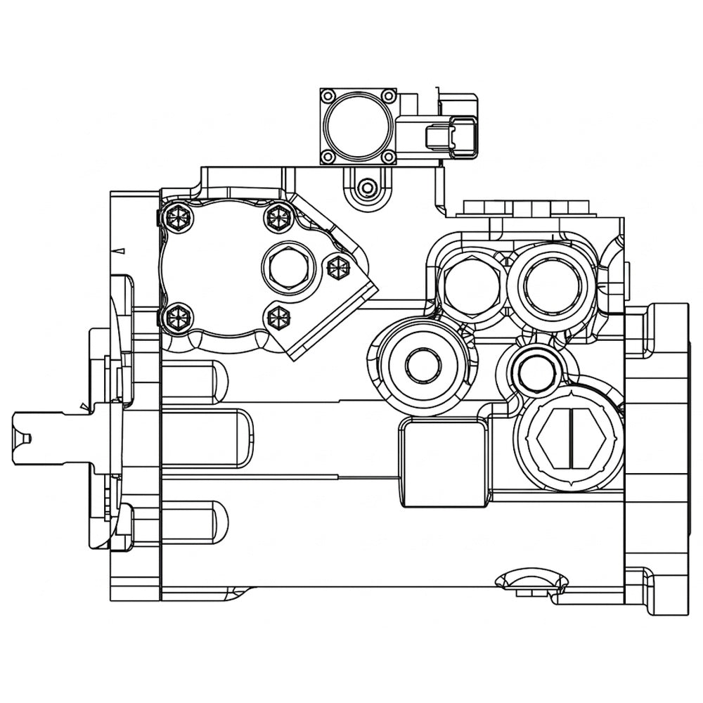 Part Number 6029707 40.9CC Hengli Hydrostatic Pump | Genuine Snorkel