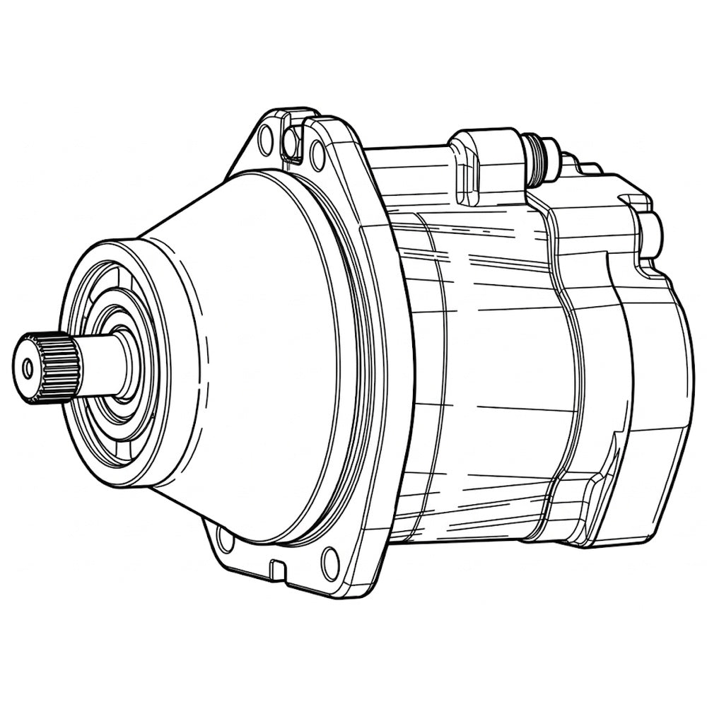 Part Number 6031632-3 15.1CC Drive Motor | Genuine Snorkel