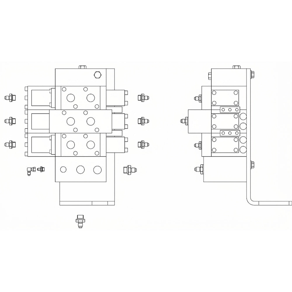 Part Number 8080198 Drive Section Hawe Valve | Genuine Snorkel