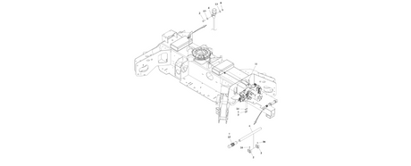 0273616 Control Valve Installation diagram of the JLG part number.
