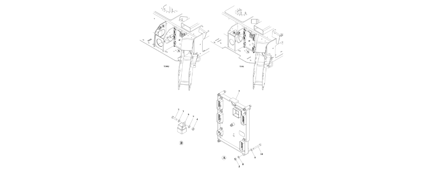 0274336 Honda Engine Installation diagram of the JLG part number.