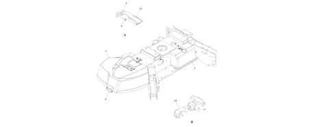 0274339 Frame Covers Installation (T500J Gas) diagram of the JLG part number.