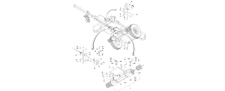 0274679 Chassis Drive Installation diagram of the JLG part number.