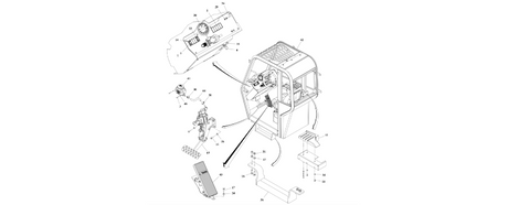 1001223052 Safim Assembly with Brake diagram of the JLG part number.