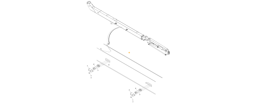 A diagram of JLG part number 1001246773 Capacity Switch Proximity.