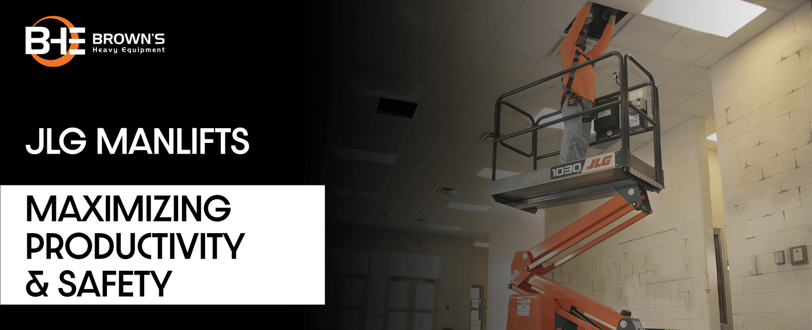 Maximizing Productivity and Safety with JLG Indoor Manlifts - BHE Parts Store