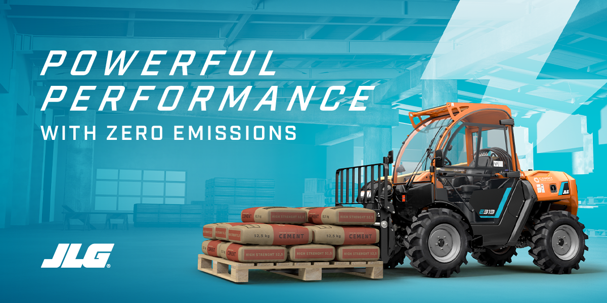 E313 Electric Telehandler: Revolutionizing Efficiency with Quiet, Clean Power