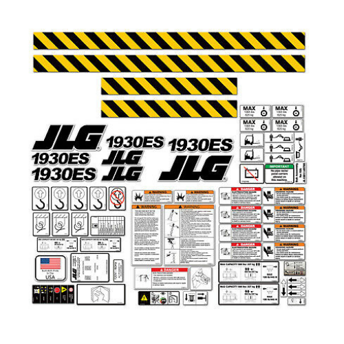 Decals & Safety Labels BHE Lift Parts