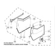 Part Number 07.0723.0683GT Preassembled Lower Door Frame fits Genie