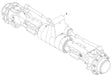 1001103629 Axle, Front Hpin ZF 3060 | JLG - BHE Parts Store