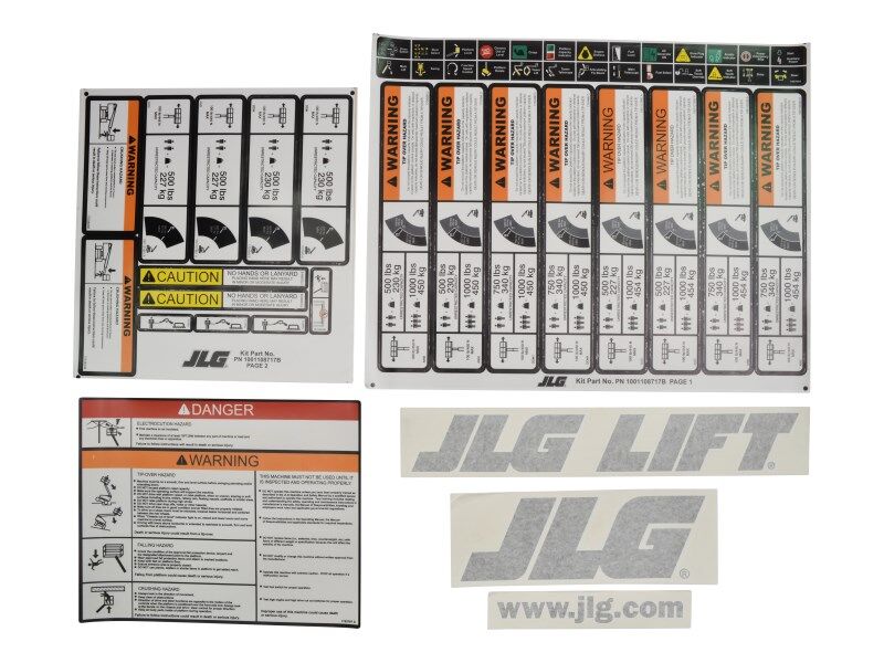 1001108717 Kit, Platf.Decals 400S-460SJ | JLG