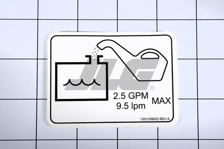 1001109053 Decal Coolant Fill