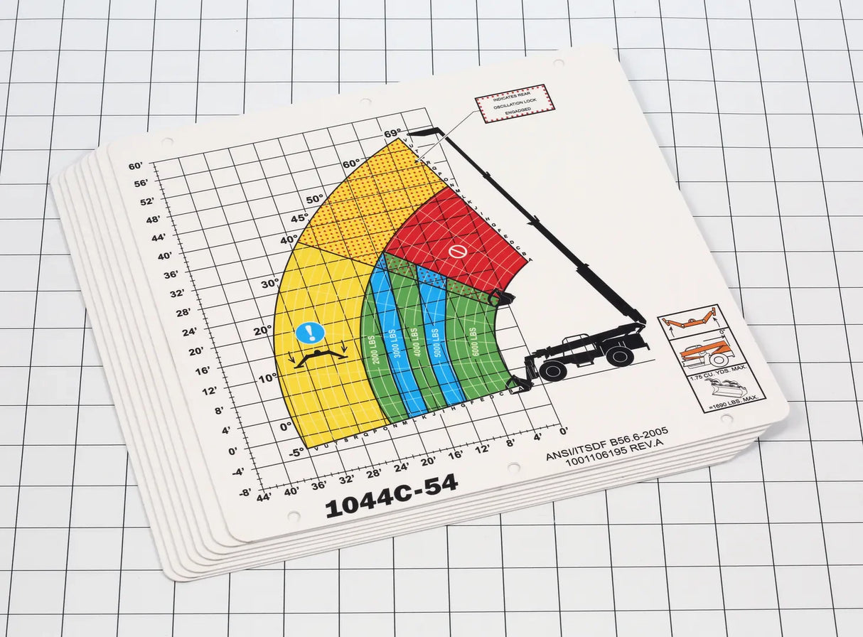 1001110409 Carga, Folleto 1044C-54 Sup. | JLG