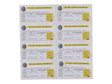 1001112471 Vehicle Placard Decal