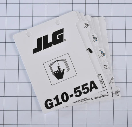 Part Number 1001115135 Load, Booklet G10-55A fits JLG