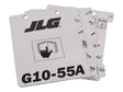 Part Number 1001115138 Load, Booklet G10-55A Sup. fits JLG