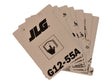 Part Number 1001115536 Load, Booklet G12-55A fits JLG