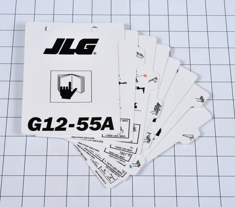 Part Number 1001110404 Load, Booklet G12-55A Sup. (Supersedes to new # 1001115540)
