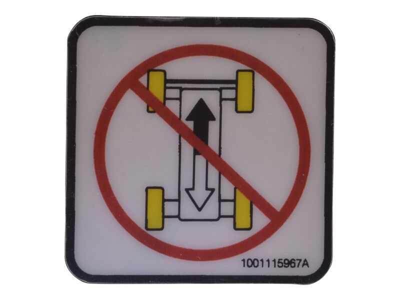 1001115967 Decal, Cribbing Option | JLG