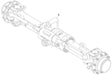 1001116838 Rear Axle ZF SII 3055 High Pin | JLG - BHE Parts Store