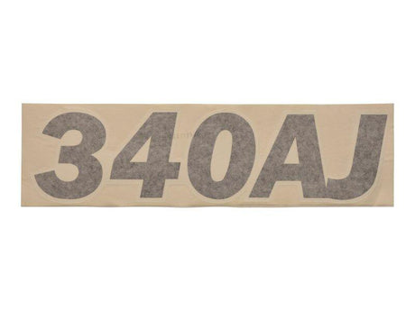 1001119578 Decal 340AJ 