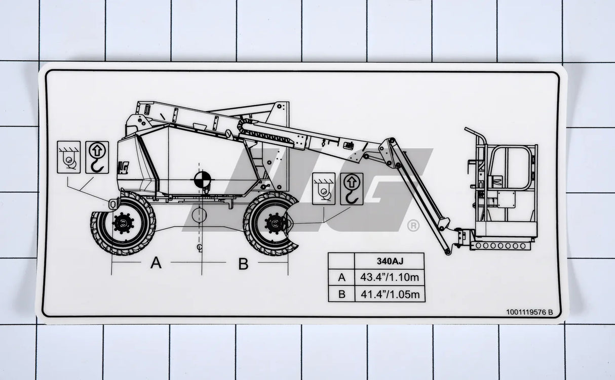 1001120749 Insulate, Engine Heat Shield | JLG