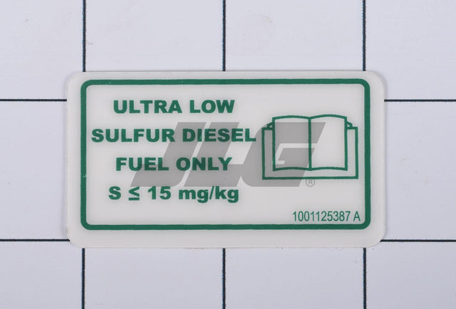 1001125387 Decal Ultra Low Sulfur Diesel