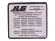 1001131271 Decal Patent Telehandlers 