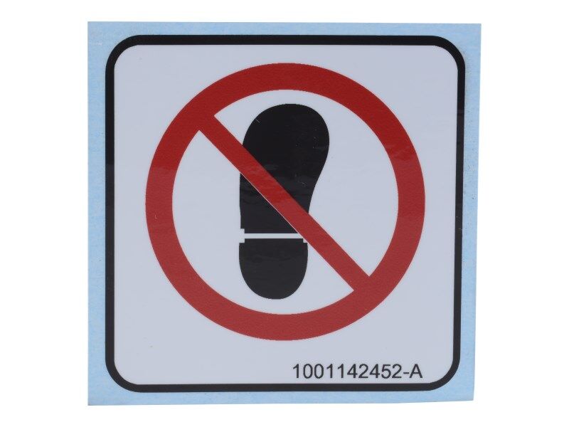 1001142452 Decal, No Step | JLG
