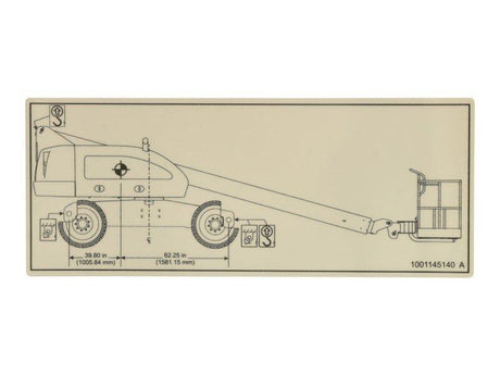 1001145140 Lift Diagram Decal